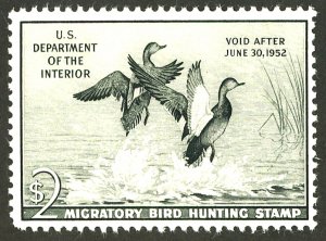 U.S. #RW18 MINT OG NH