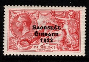 IRELAND SG87 1928 5/= ROSE-CARMINE MTD MINT