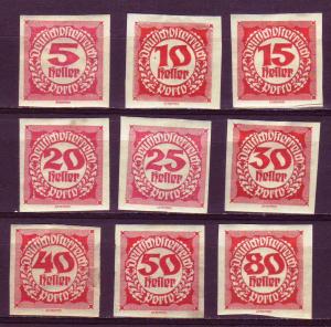 Austria J93-J101 MH set