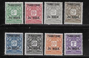 Africa, Niger set of 8.