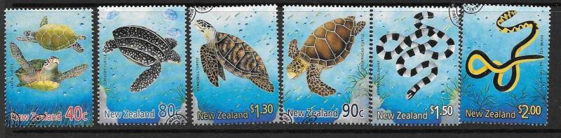 NEW ZEALAND SG2386/91 2001 CHINESE NEW YEAR F/USED