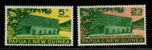 PNG Papua New Guinea Scott 148-149 MH* Legislative council stamp set