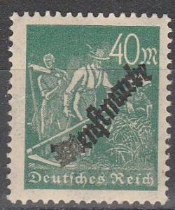 Germany #O24  F-VF Unused