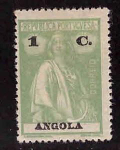 Angola  Scott 121 MH* Ceres stamp with similar centering.