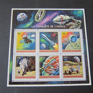 Burundi 1972 Sc 384a space MNH