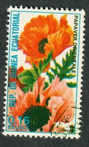 Equatorial Guinea Flower used CTO single