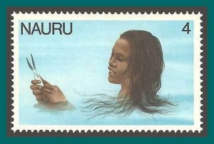 Nauru 1979 Definitives, 4c Girl & Fish, MNH 168,SG177