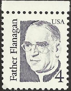 # 2171a MNH - SCV-0.25 - GRAYISH VIOLET - FATHER FLANAGAN