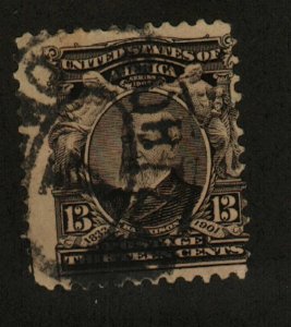US #308 used