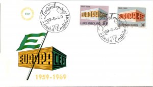 Luxembourg, Worldwide First Day Cover, Europa