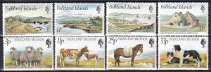 Falkland Islands #311-8  MNH CV $4.40  (V5041)