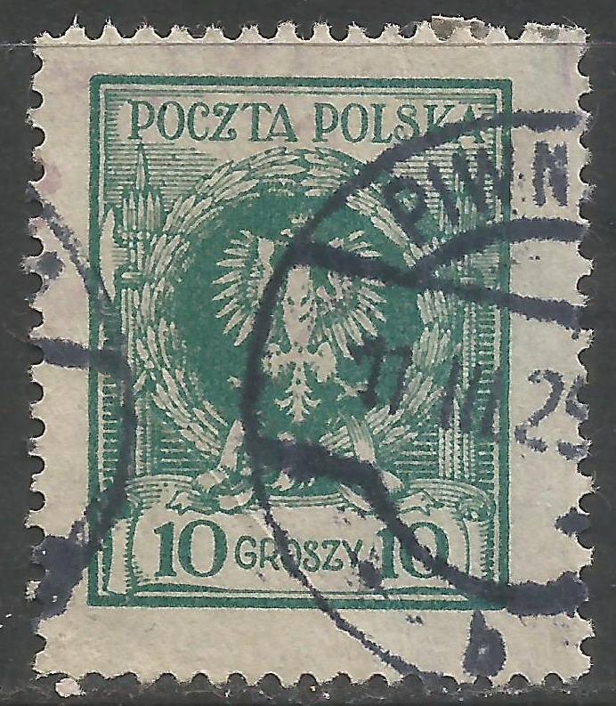 POLAND 219 VFU Z179-4