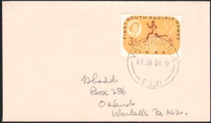 FIJI 1964 cover to New Zealand - VATUKOULA cds.............................B2615