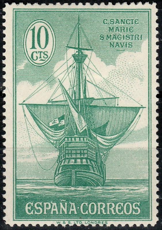 ESPAGNE / SPAIN - 1930 - Ed.536 / Mi.507 10c vert - Mint*