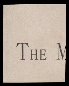 US CUTOUT FROM ENVELOPE SCOTT # U293