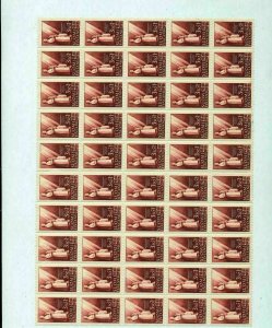 FINLAND 1943 Wartime Mother Child Sheet of 50 MNH (ZZ146