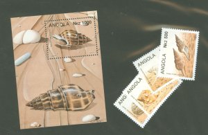 Angola #863-7  Single (Complete Set)