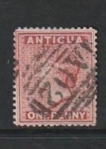 1884 Antigua - Sc 18 - used VF - 1 single - Queen Victoria