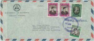 84838 - NICARAGUA - Postal History - COVER to ARGENTINA Boy Scouts SCOUTING 1950