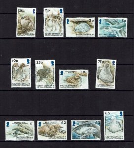 South Georgia: 2006, Juvenile Fauna, MNH definitive set.