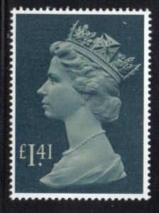 Great Britain Sc MH172 1985 £1.41 Machin Head stamp mint NH