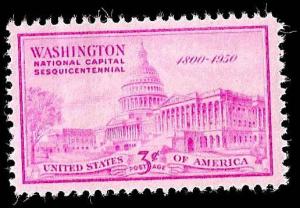 # 992 MINT NEVER HINGED UNITED STATES CAPITOL