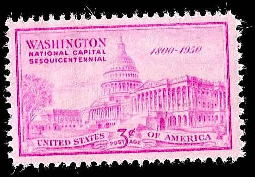 # 992 MINT NEVER HINGED UNITED STATES CAPITOL