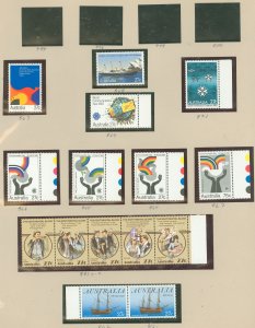 Australia  #861-888 Mint (NH) Multiple