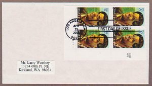 US # 3781 Cesar E Chavez Labor Organizer Uncacheted P/B FDC - I Combine S/H