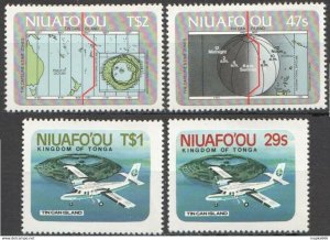 Niuafo'Ou Kingdom Of Tonga Tin Can Mail Island !!! Self-Adhesive ** Nw0284