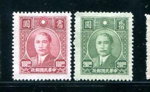 China Sc#640-1  Used