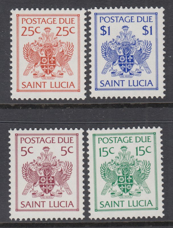 St Lucia J17-J20 MNH VF