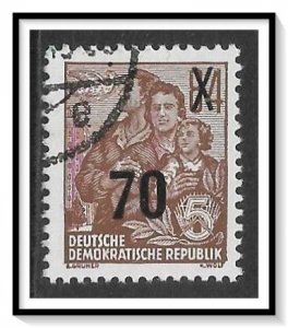 Germany DDR #223 Dove & Family Surcharged Used