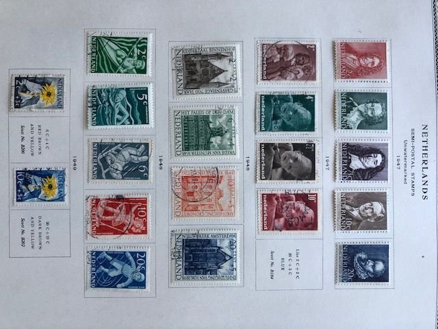 Netherlands Semi Postals 23 Scans