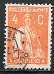 Portugal 266: 4c Ceres, used, F