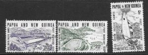 PAPUA NEW GUINEA SG156/8 1969 SOUTH PACIFIC GAMES FINE USED 