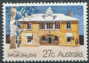 Australia Sc#834 MNH, 27c multi, Post Offices (1982)