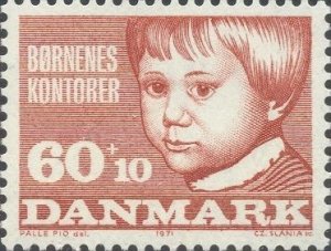 Denmark Scott #'s B45 MNH