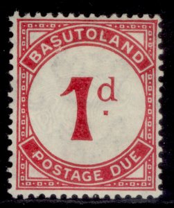 BASUTOLAND GV SG D1, 1d carmine, M MINT.