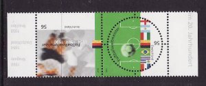 Germany-Sc#2163-Unused NH pair-Sports-World Cup Soccer-1990-