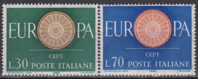 Italy #809-10 MNH VF (ST1341)  