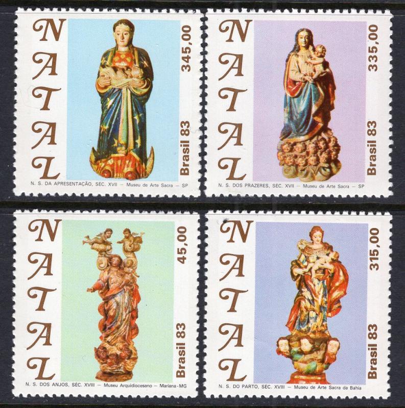 Brazil 1887-1890 Christmas MNH VF