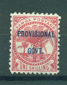 Samoa sc# 37 mh cat value $2.00