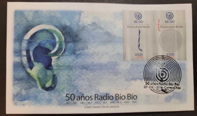 O) 2016 CHILE, BIO BIO RADIO, FDC XF