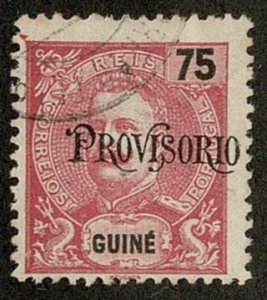 Portuguese Guinea #93 used 75c Provisorio