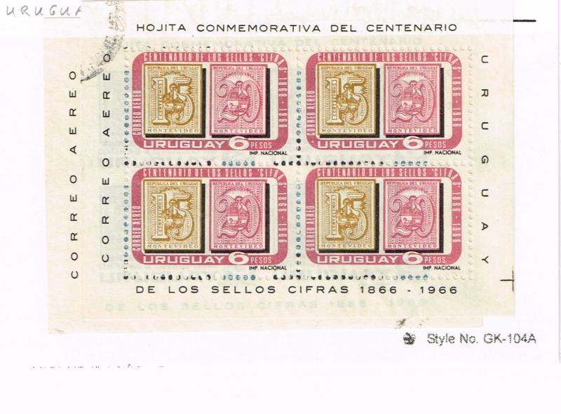 Uruguay  1967  C309a-C310a