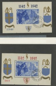 Belgium #B303-4 Mint (NH) Souvenir Sheet