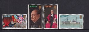 Jersey   #26-29  MNH  1970  liberation