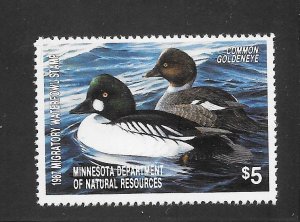 # MN11 MNH Minnesota 1987 STATE DUCK STAMP