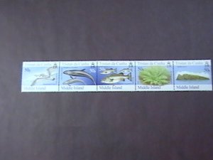 TRISTAN da CUNHA # 769-MINT/NEVER HINGED----STRIP OF 5----2006